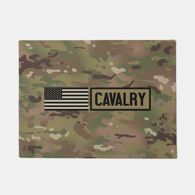 Cavalry (Camouflage) Doormat (Front)