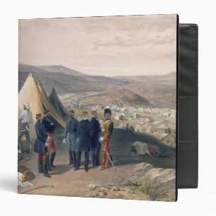 Cavalry Camp, plate from 'The Seat of War in the E Binder