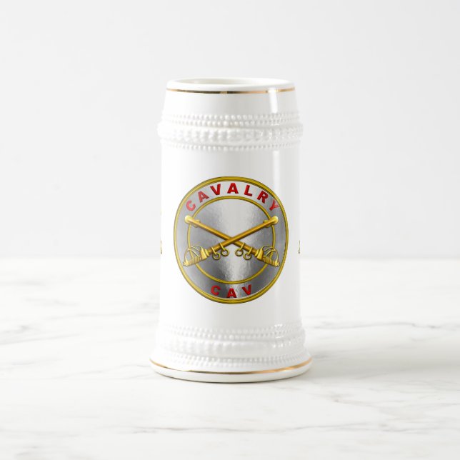 Cavalry CAV  Beer Stein (Center)