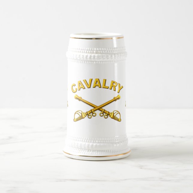Cavalry CAV  Beer Stein (Center)