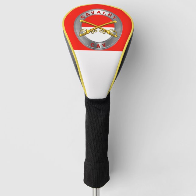 Cavalry CAV Golf Head Cover (Front)