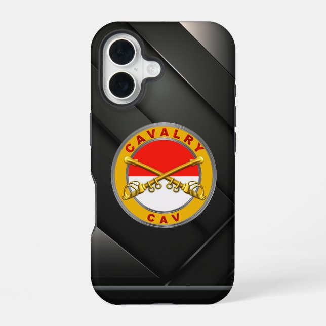 Cavalry CAV iPhone 16 Case (Back)