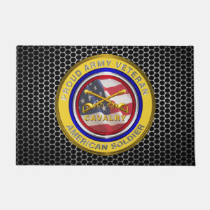 Cavalry “CAV” Veteran Doormat