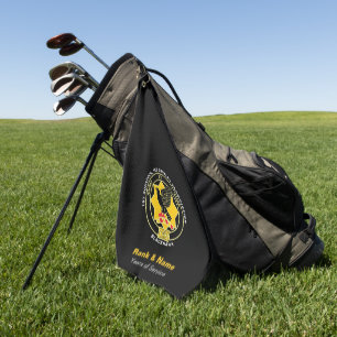 Cavalry Golf Towel - Classic Black