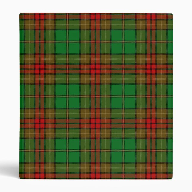 Cavan County Irish Tartan Binder (Front)