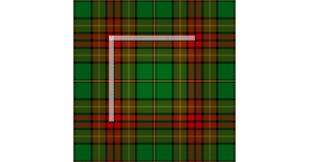 Cavan County Irish Tartan Fabric Zazzle