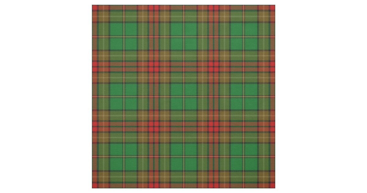 Cavan County Irish Tartan Fabric Zazzle