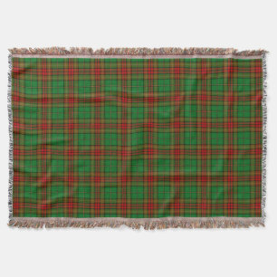Cavan County Irish Tartan Throw Blanket