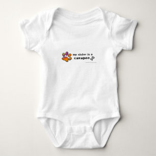 cavapoo baby bodysuit