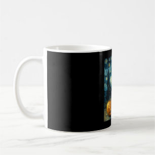 Cavapoo Cute Dog Halloween Jack O Lantern Pumpkin  Coffee Mug
