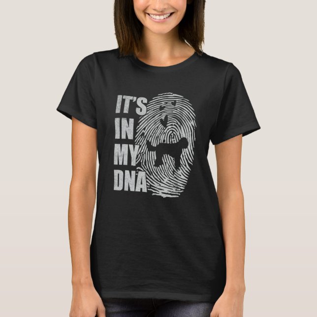Cavapoo DNA Dog Mom Dad Dog T-Shirt (Front)