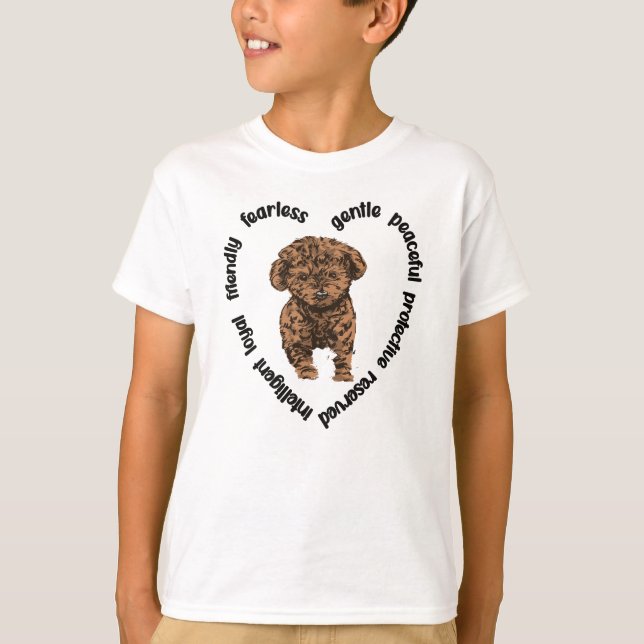 Cavapoo Dog Lover Cavapoo Mom Cavoodle Dog Owner T-Shirt (Front)