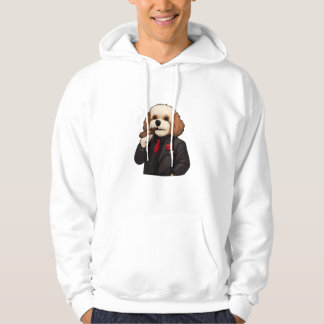 Cavapoo Don – Funny Mafia Dog Hoodie