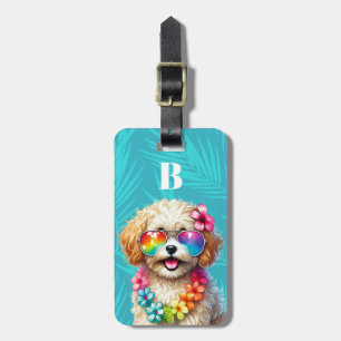 Cavapoo Luggage Tag