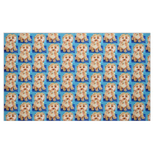 Cavapoo puppy " Ollie". Fabric