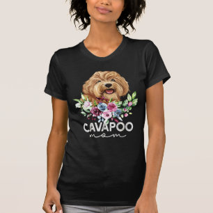Cavapoo Shirt Gifts Dog Mom T-Shirt