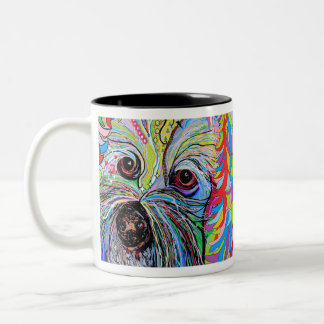 Cavapoo Two-Tone Coffee Mug