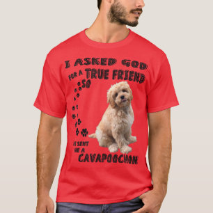 Cavapoochon Quote Mom Dad Lover Costume, Cute Cavo T-Shirt