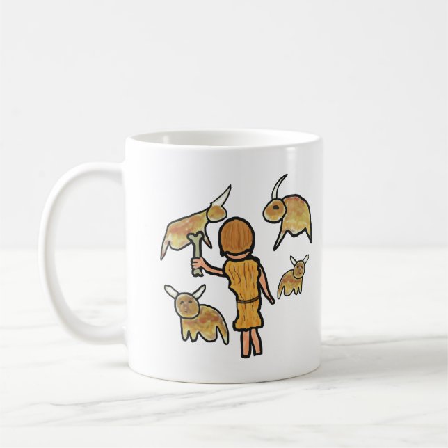 Cave Art Coffee Mug (Left)