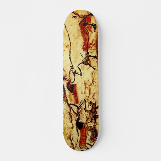 Cave Art Skateboard Deck (Front)
