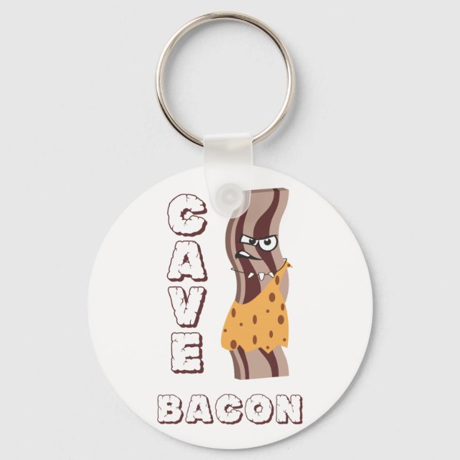 Cave Bacon Keychain (Front)