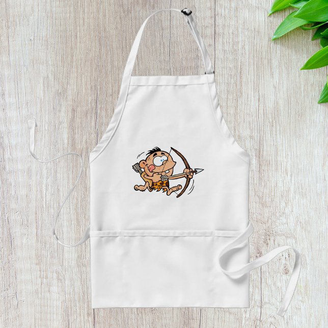 Cave Boy With Bow And Arrow Standard Apron (Creator Uploaded)