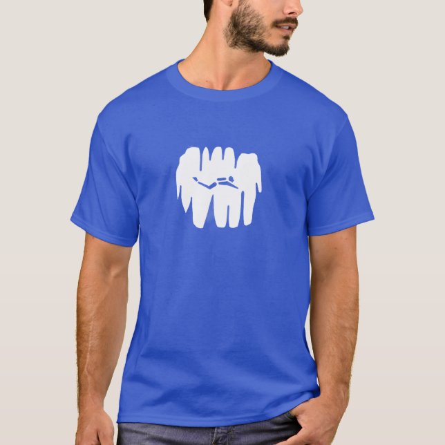 Cave diving in the Yucatán! (Textless version) T-Shirt (Front)