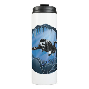 Cave Diving - Underwater Scuba Diver Thermal Tumbler