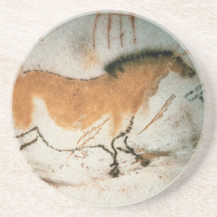 Cave drawings Lascaux French Prehistoric Coaster