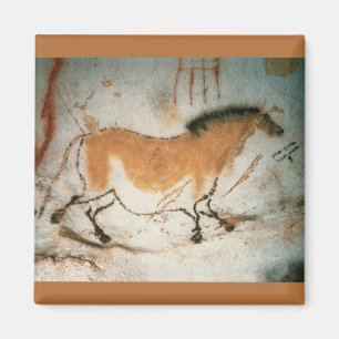 Cave drawings Lascaux French Prehistoric Magnet