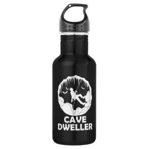 Cave Dweller - Funny Caver Spelunking Speleology 532 Ml Water Bottle