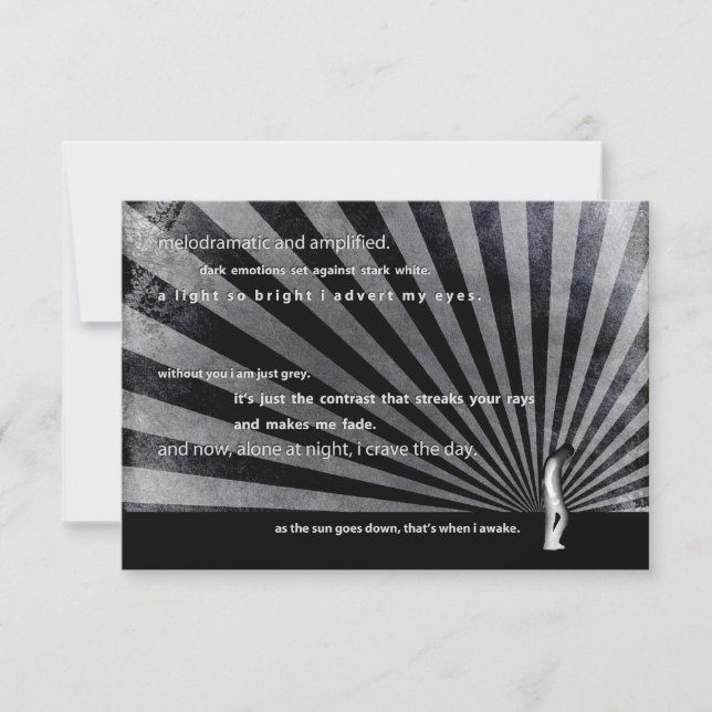 cave dweller. invitation (Front)