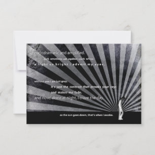 cave dweller. invitation