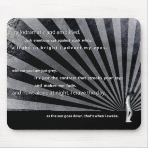 cave dweller. mouse pad