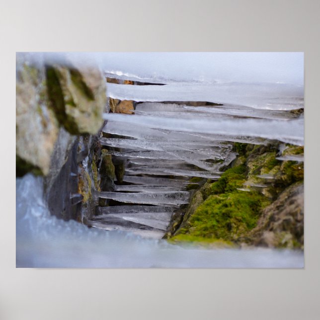 Cave Icicles Poster (Front)