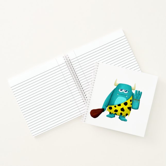 Cave Monster Notebook (Inside)