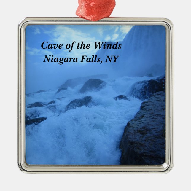 Cave of the Winds, Niagara Falls, NY Metal Ornament (Front)