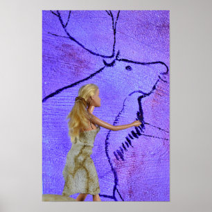 Cave Painting.  poster