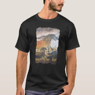 Cave Painting Prehistoric Horses in Lascaux Cave T-Shirt