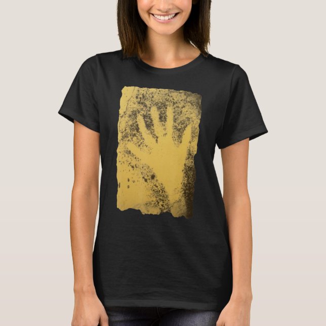 Cave Painting  Prehistoric in Cosquer Cave History T-Shirt (Front)