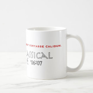 Cave: Quod inest fortasse calidum Coffee Mug