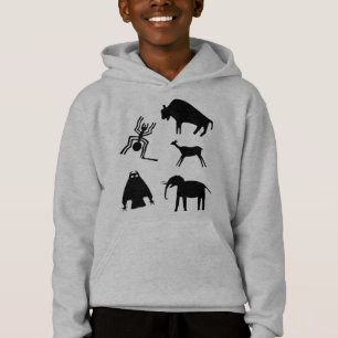 Cave Rock Art - Animaux préhistoriques