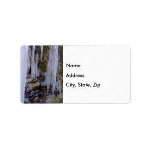 Cave Tunnel Of Ice Address Labels