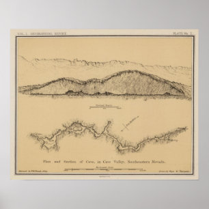 Cave Valley, Nevada Poster