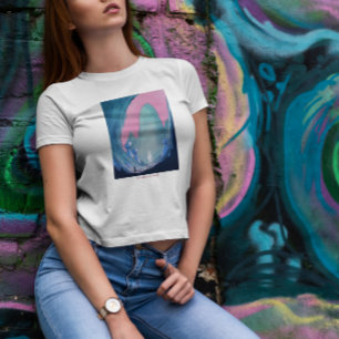 Cave With Rocks Fantasy Landscape T-Shirt