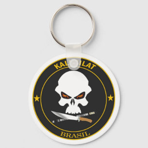caveira keychain