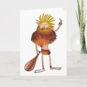Caveman Card