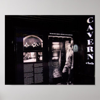 Cavern Club Original Entrance, Liverpool, UK. Poster
