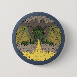 Cavern Dragon 2016 2 Inch Round Button