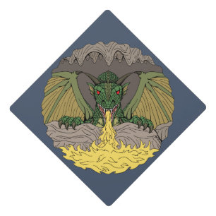 Cavern Dragon 2016 Graduation Cap Topper